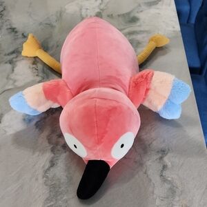NWOT Pillow-fort Sensory Weighted Parrot Plush Pillow.